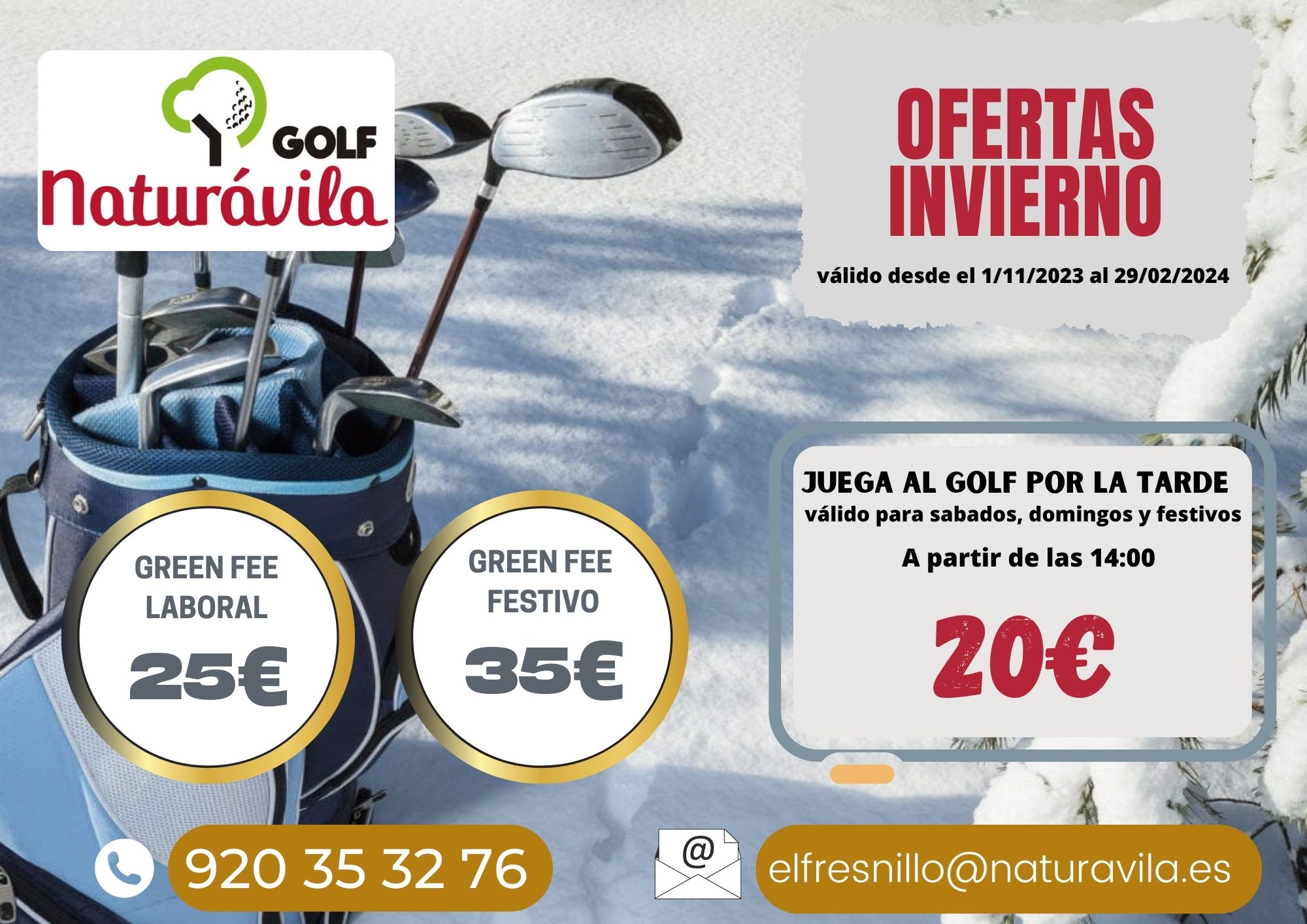 cartel invierno